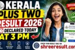 Kerala Plus Two Result 2026 – Declared Today at 3 PM