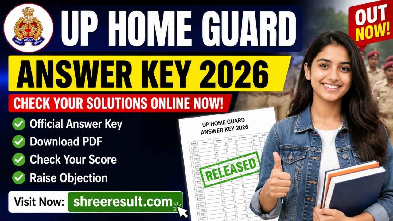 UP Home Guard Answer Key 2026 – Check Your Solutions Online Now!