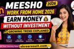 Meesho Work From Home 2026 – Earn Money Without Investment, Growing Trend Explained