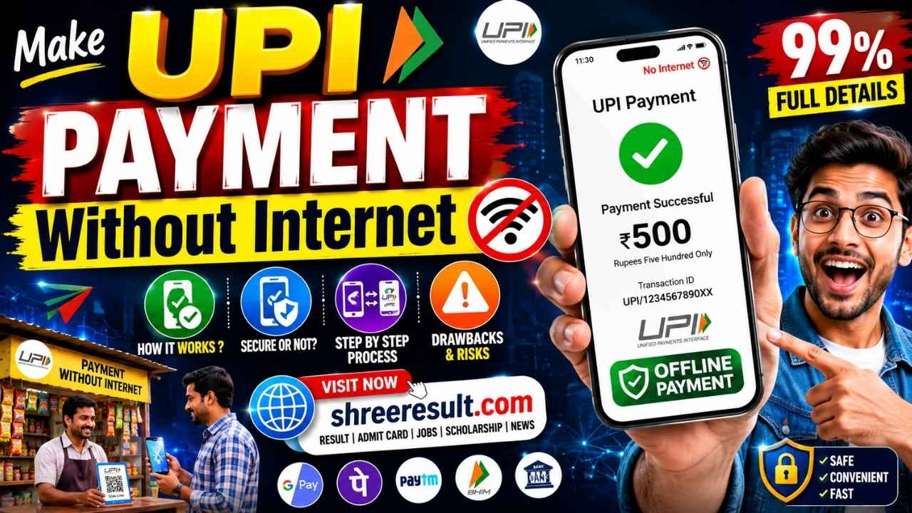 Make UPI Payment Without Internet – 99# Full Details, How It Works & Drawbacks