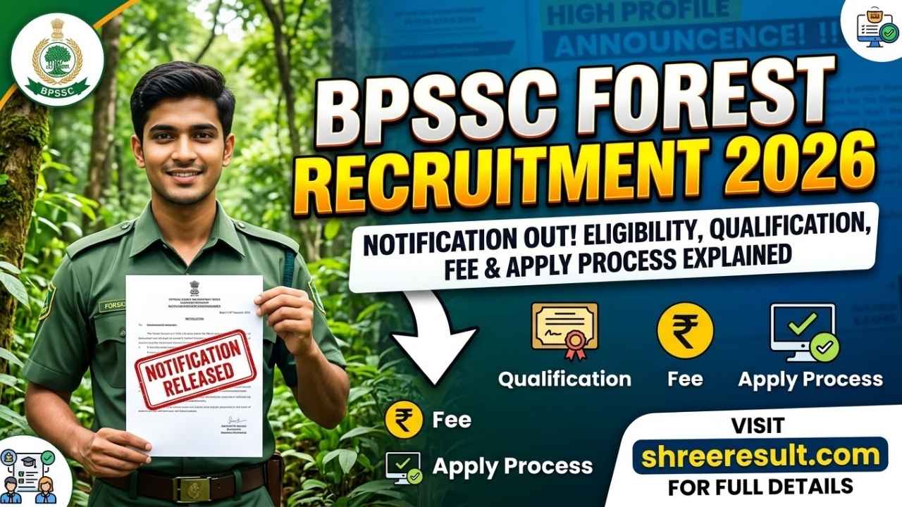 BPSSC Forest Recruitment 2026 Notification Released: Eligibility, Qualification, Application Fee and Apply Process Explained