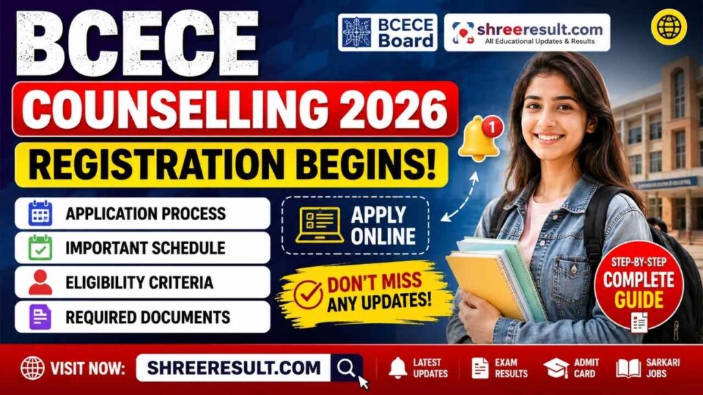 BCECE Counselling 2026 Registration Begins: Complete Guide to Application Process, Schedule, Eligibility and Required Documents
