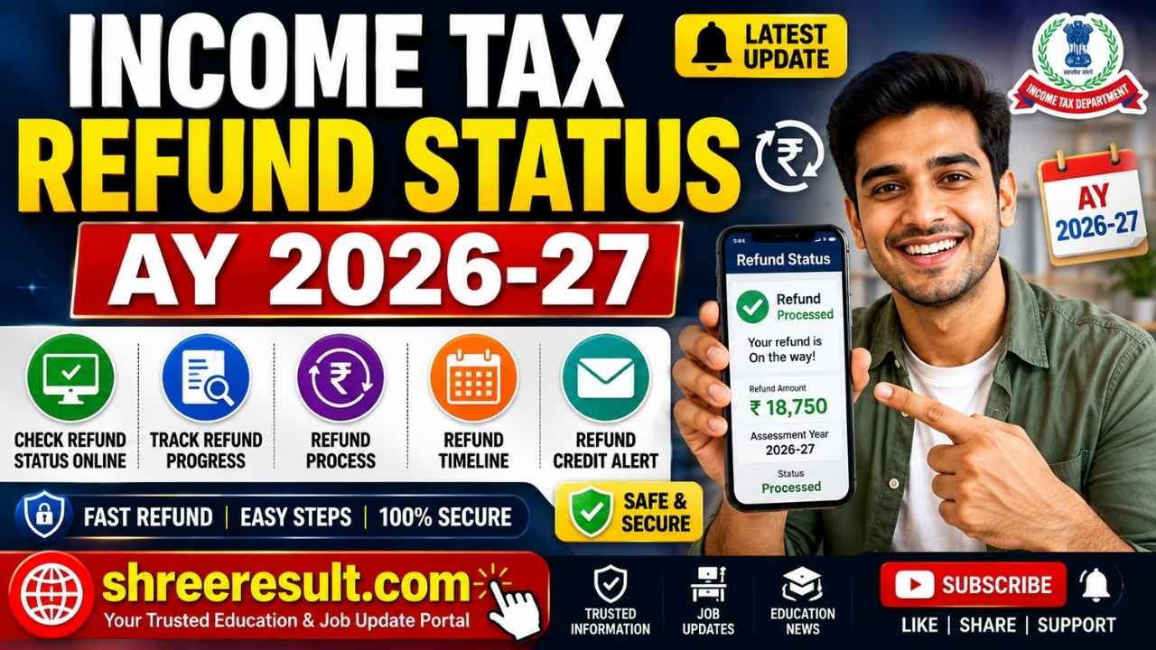 Income Tax Refund Status AY 2026-27: Senior Citizens Guide to Online Check Process