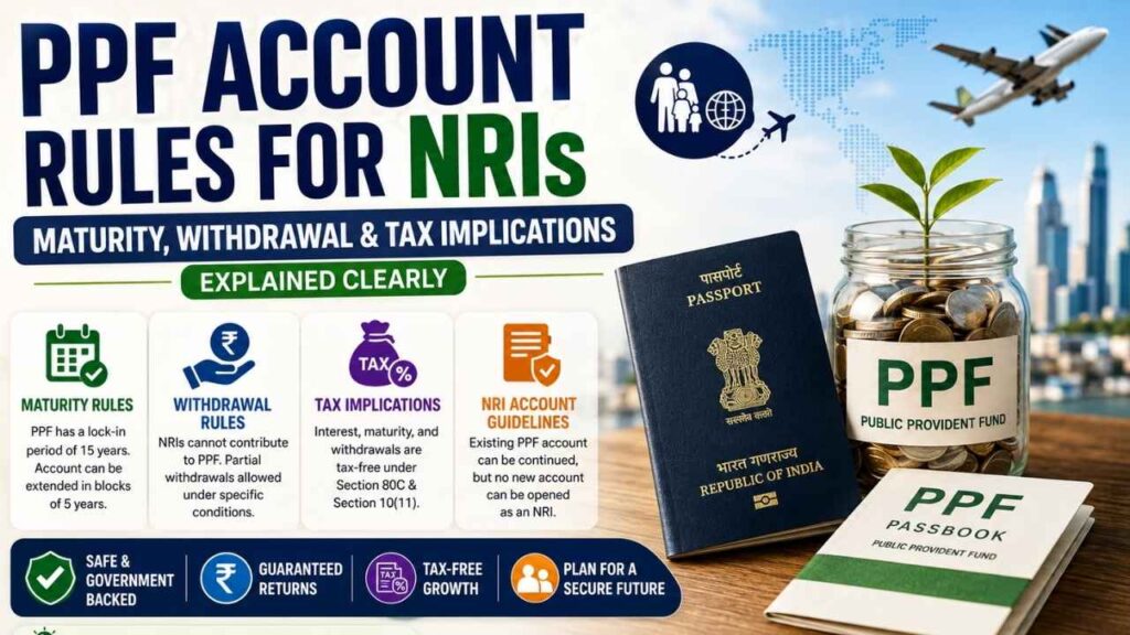 PPF Account Rules for NRIs: Maturity, Withdrawal, and Tax Implications Explained Clearly