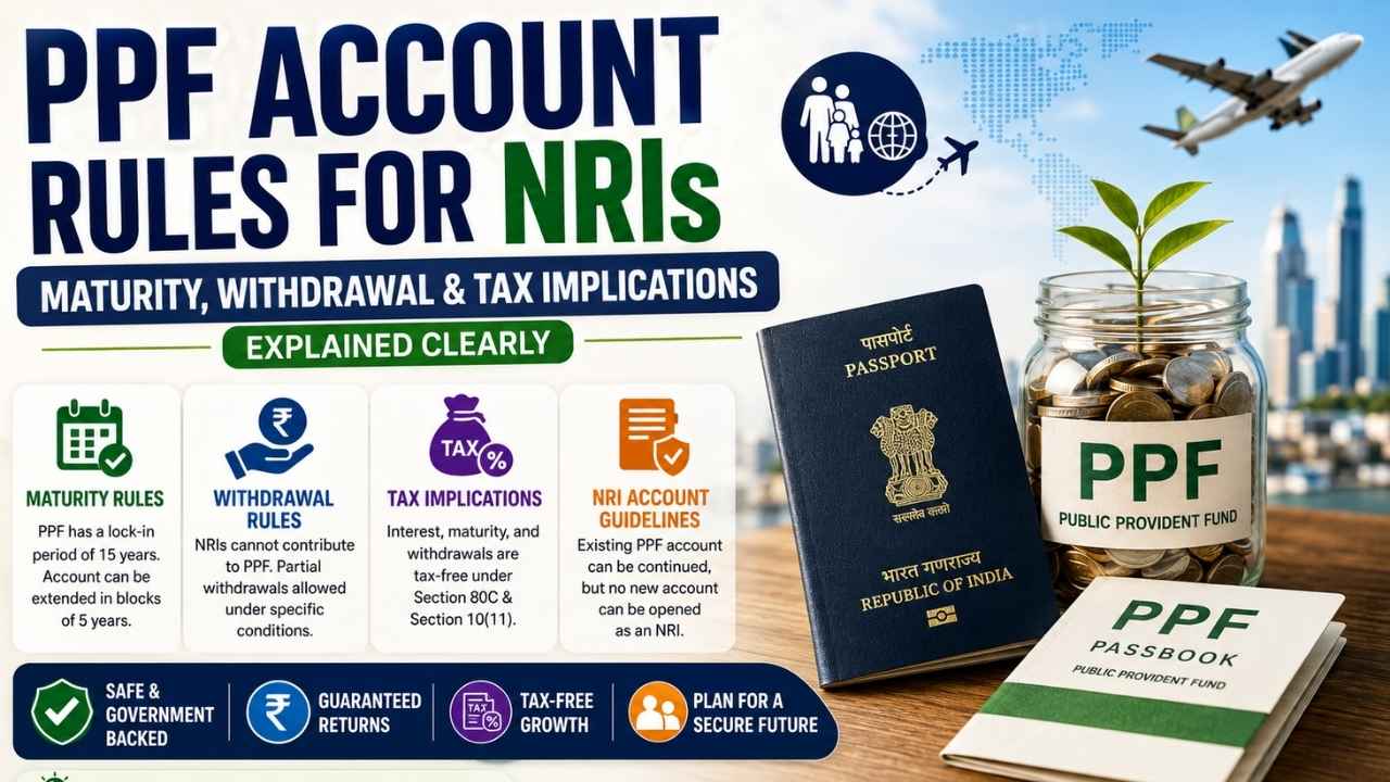 PPF Account Rules for NRIs: Maturity, Withdrawal, and Tax Implications Explained Clearly
